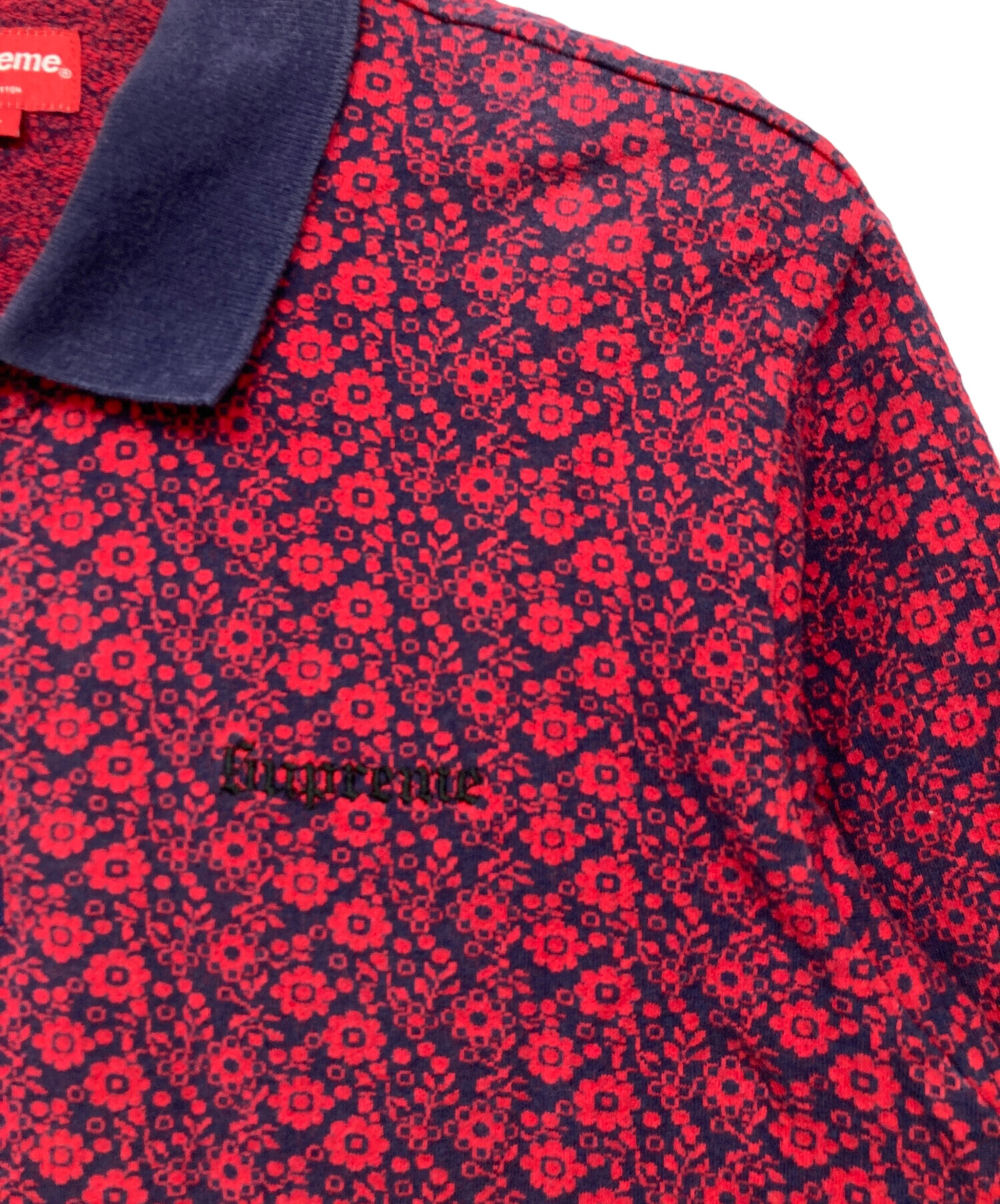 中古・古着通販】SUPREME (シュプリーム) Floral Jacquard Zip L/S 
