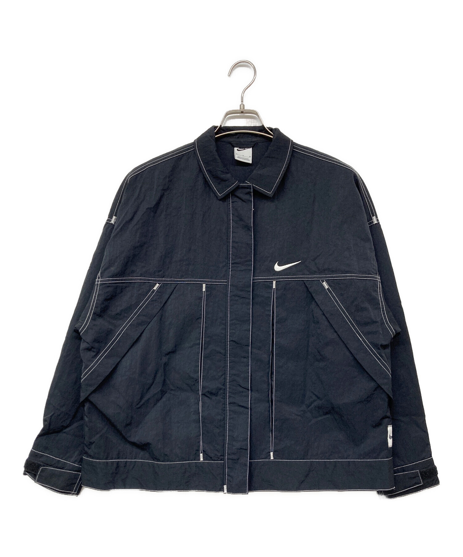中古・古着通販】NIKE (ナイキ) AS W NSW SWSH WVN JKT ブラック