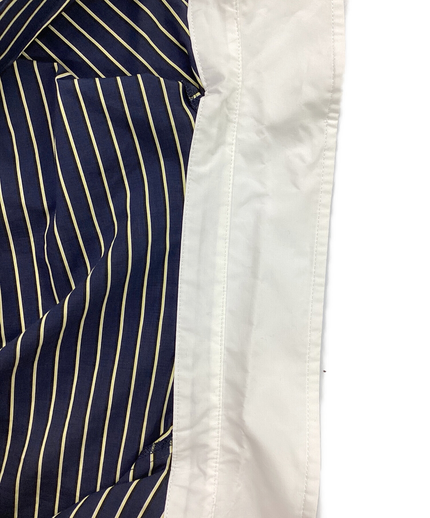 Bibiy. SADIE SHIRT ネイビー 中古・古着通販】Bibiy. (ビビィ) SADIE SHIRT ネイビー サイズ:F