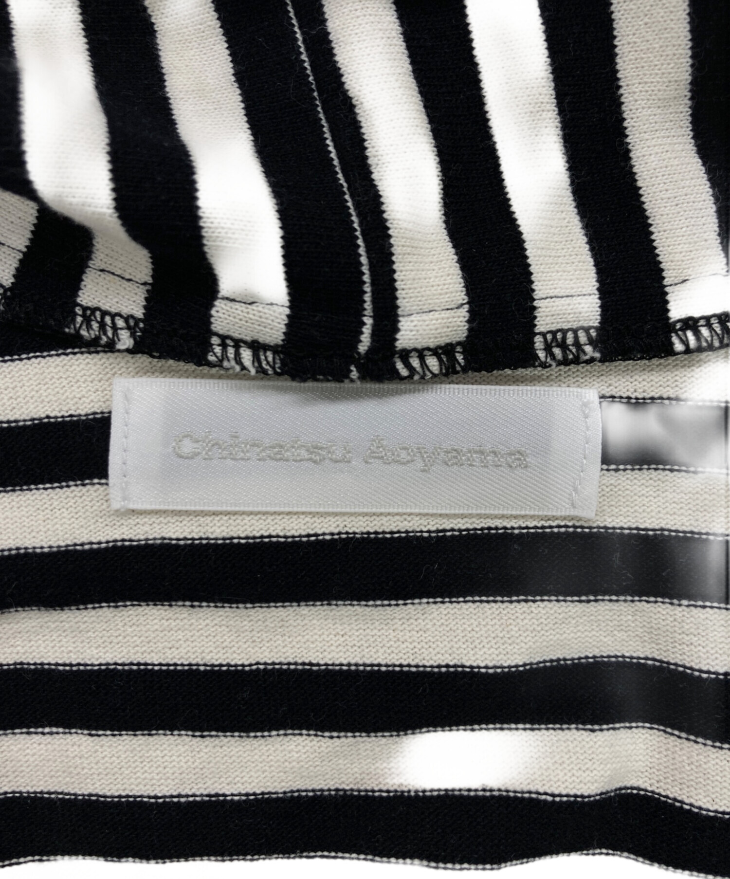 中古・古着通販】chinatsu aoyama (チナツ アオヤマ) RE Border Zip