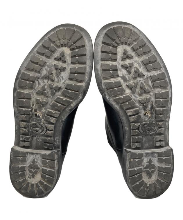 中古・古着通販】GUCCI (グッチ) ペコスブーツ ブラック サイズ:6 1/2
