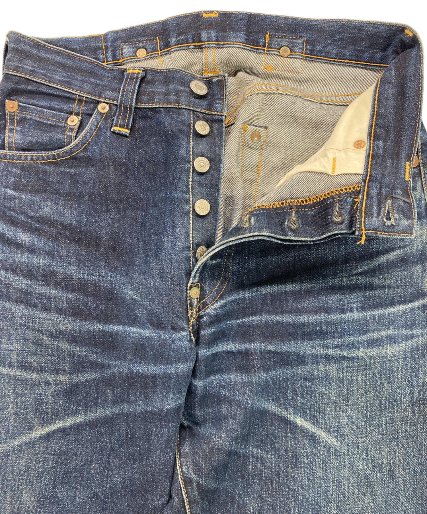 中古・古着通販】LEVI'S (リーバイス) 201XXデニムパンツ ブルー