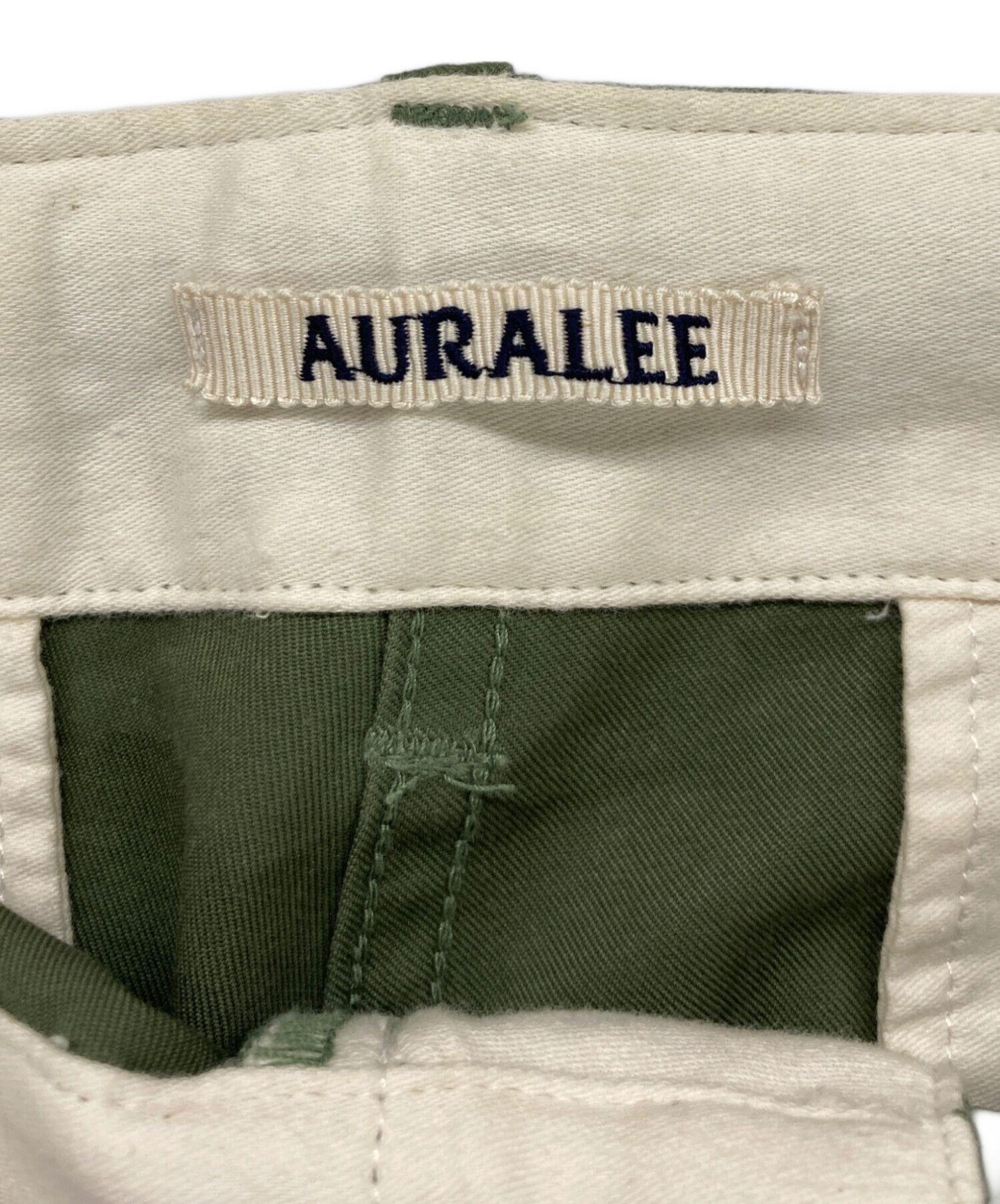 中古・古着通販】AURALEE (オーラリー) WASHED FINX TWILL FIELD PANTS