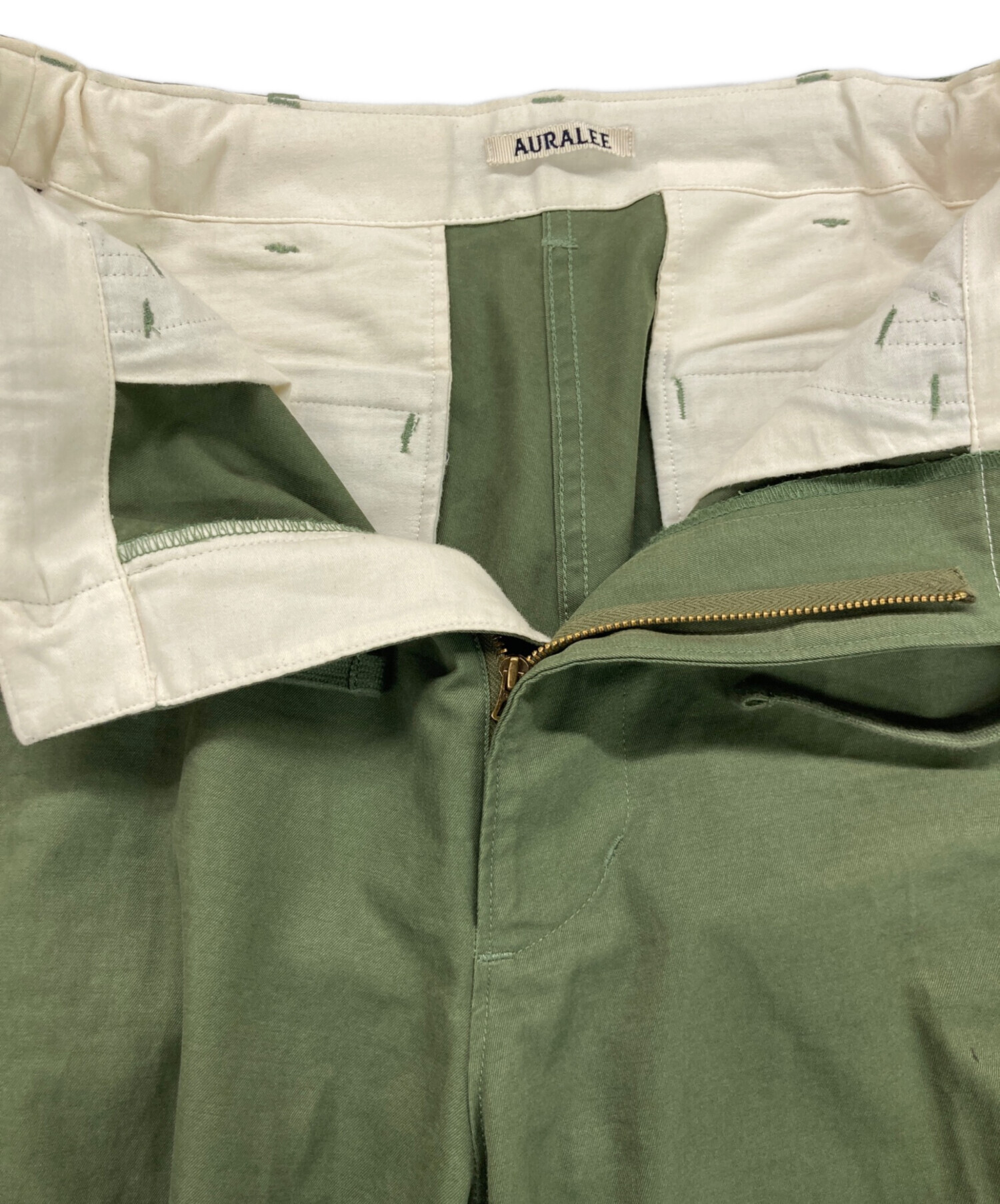 中古・古着通販】AURALEE (オーラリー) WASHED FINX TWILL FIELD PANTS