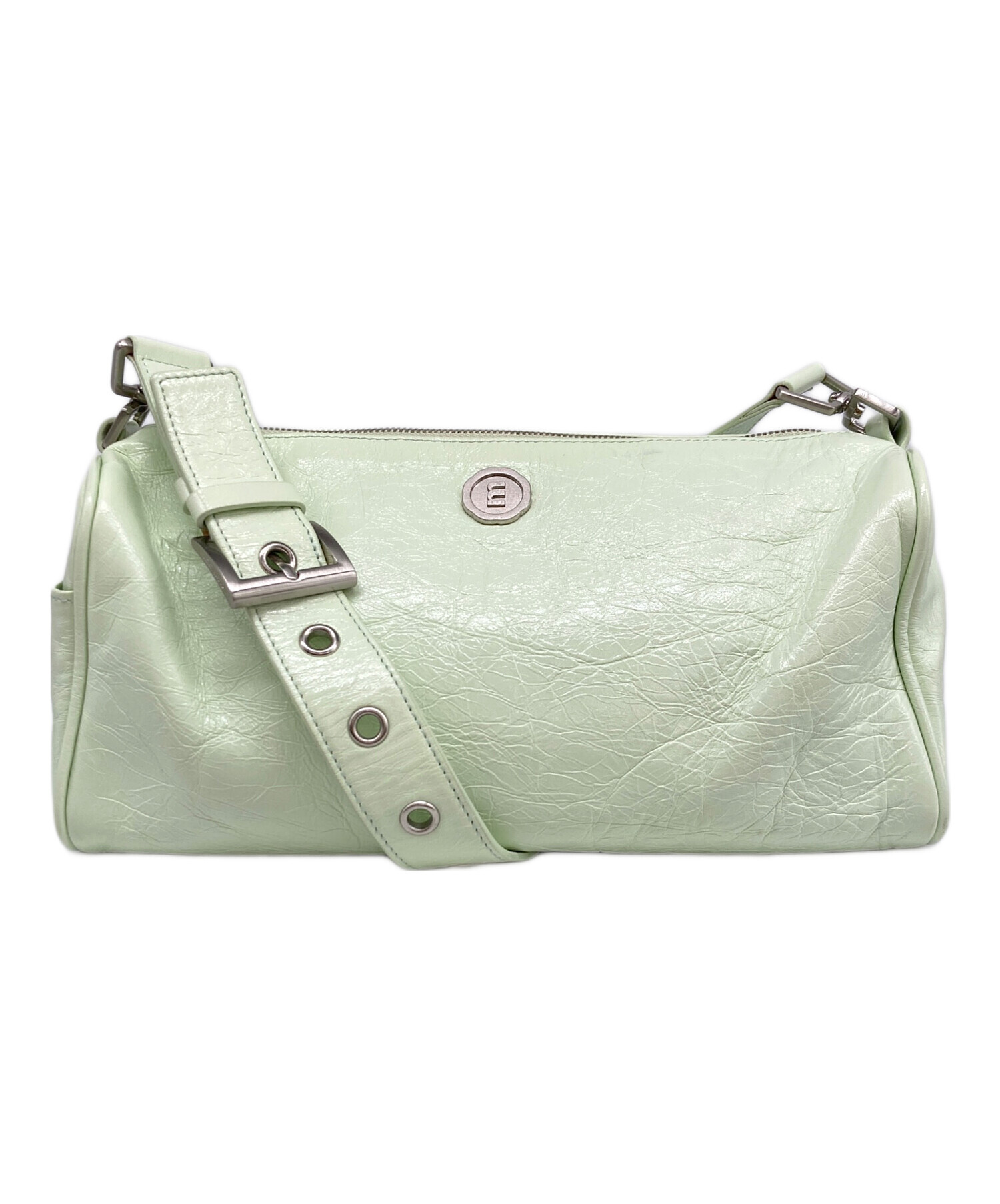 中古・古着通販】minitmute (ミニミュート) BRETT BAG グリーン 