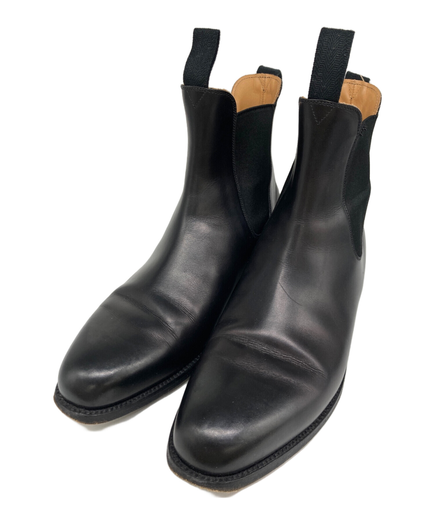 J.M. Weston JMウェストン　705 サイドゴアブーツ 7E ブラック JMウエストン#705 サイドゴアブーツ（J.M.WESTON#705 CHELSEA