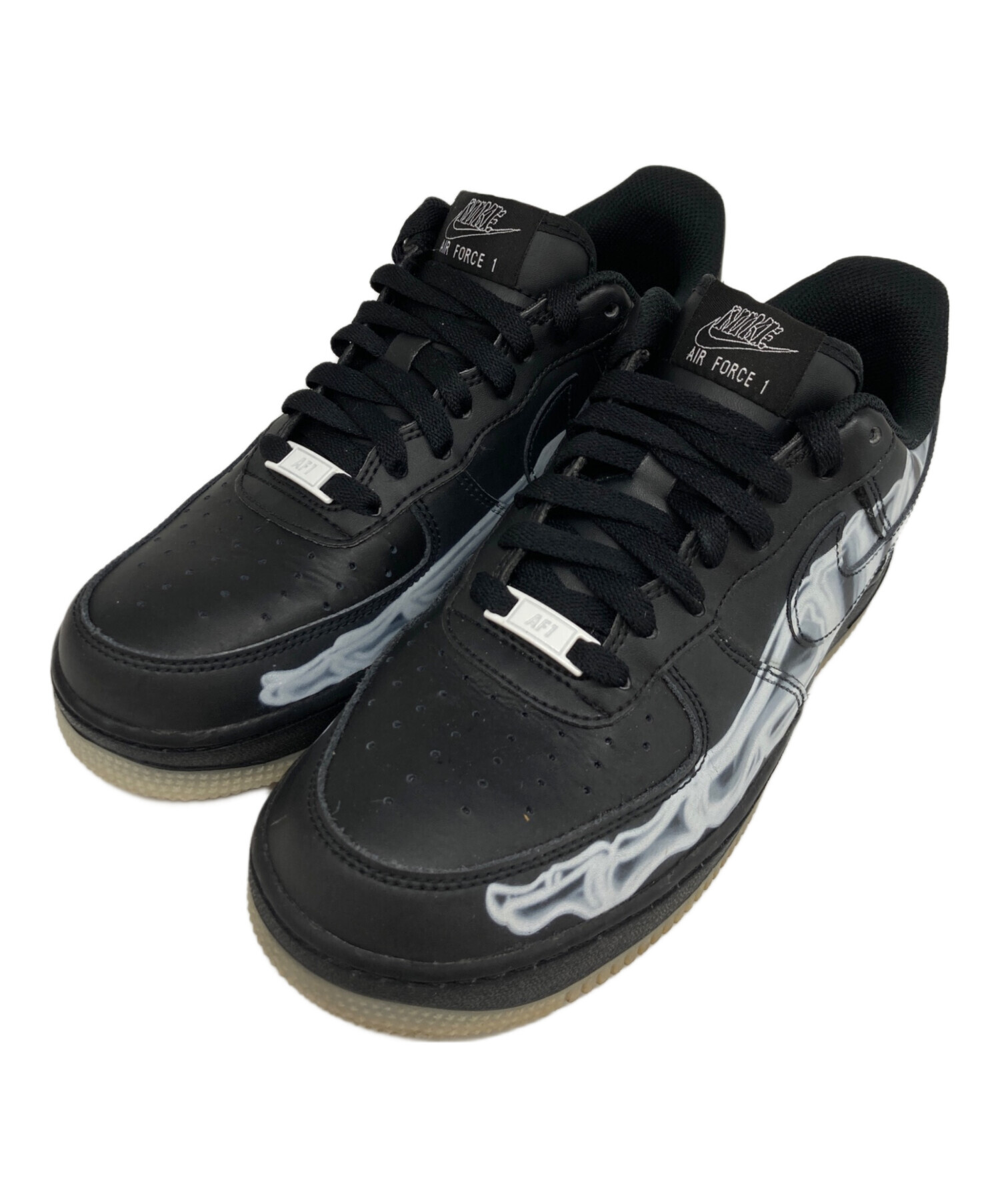 中古・古着通販】NIKE (ナイキ) Air Force 1 Low Black Skeleton 