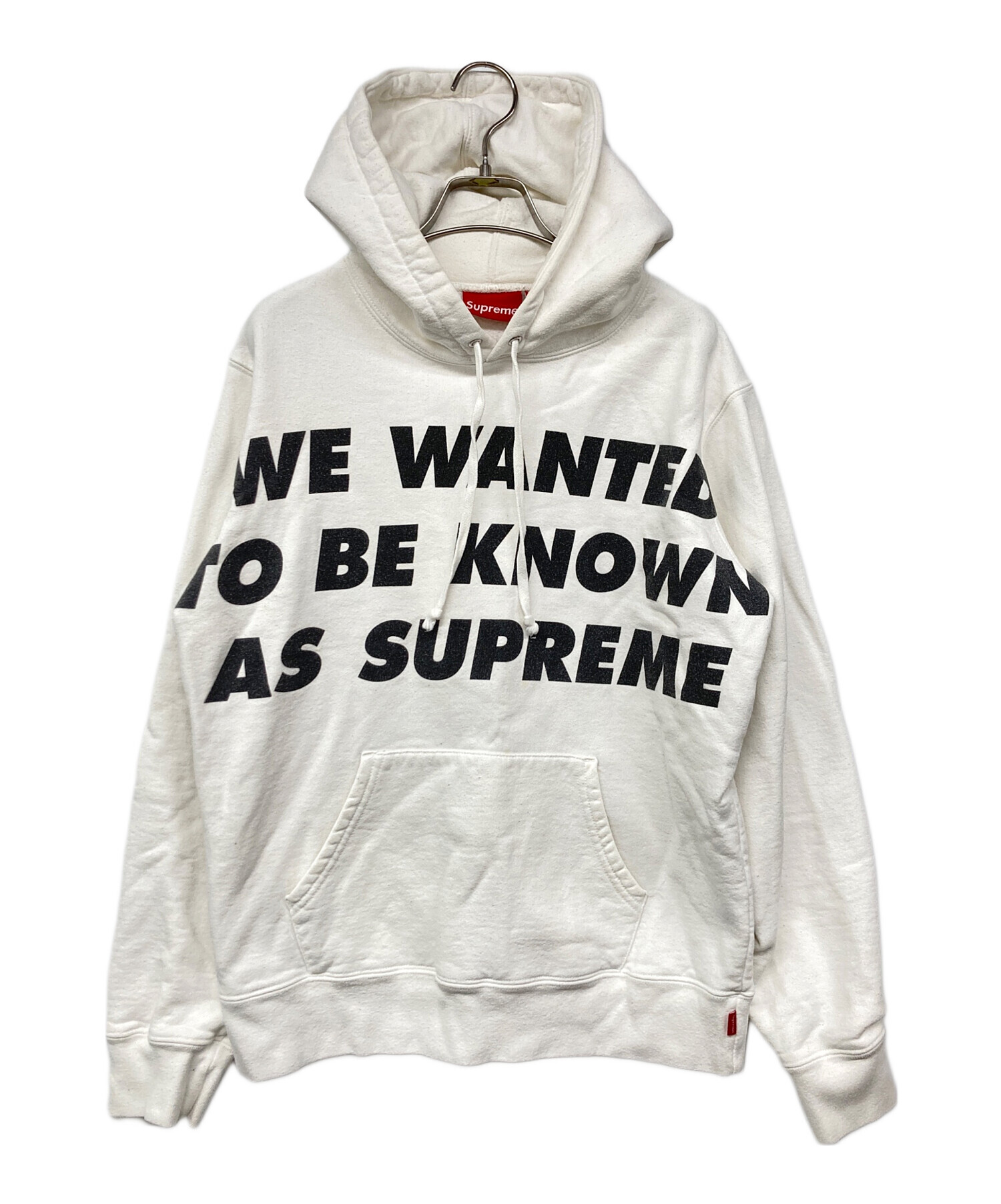 中古・古着通販】SUPREME (シュプリーム) Known As Hooded Sweat Shirt 