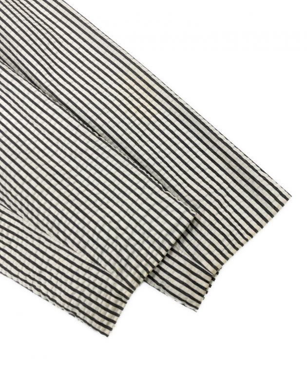 SUNSEA サンシー シアサッカー ノーカラーブルゾン SUNSEA サンシー