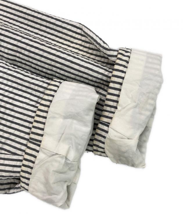 SUNSEA サンシー シアサッカー ノーカラーブルゾン SUNSEA サンシー