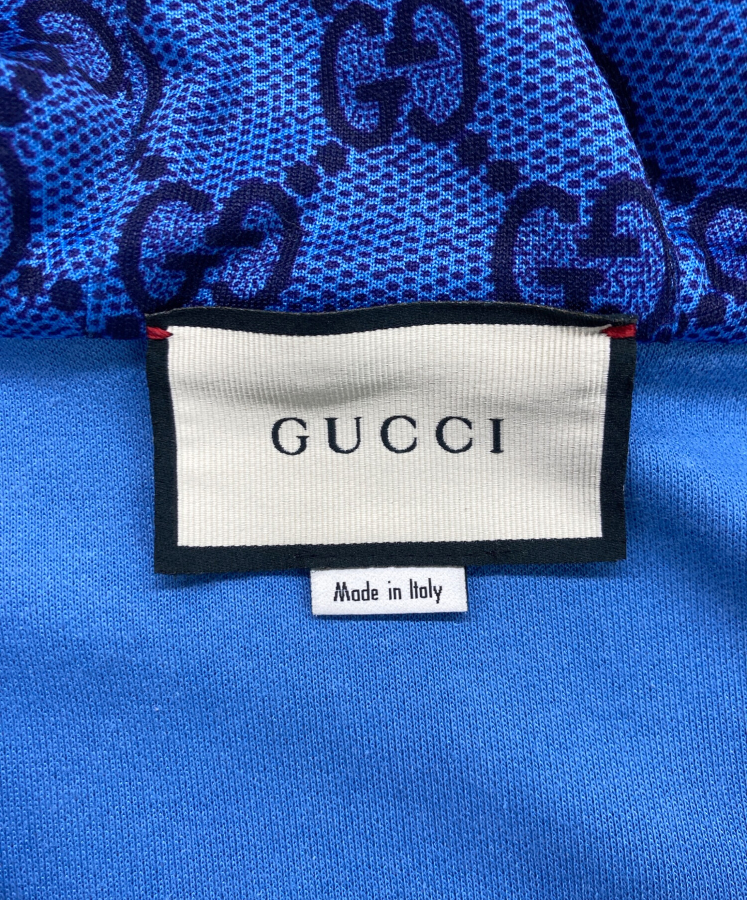本日まで専用！Gucci テクニカルカラー切り替えバックプリーツパーカー