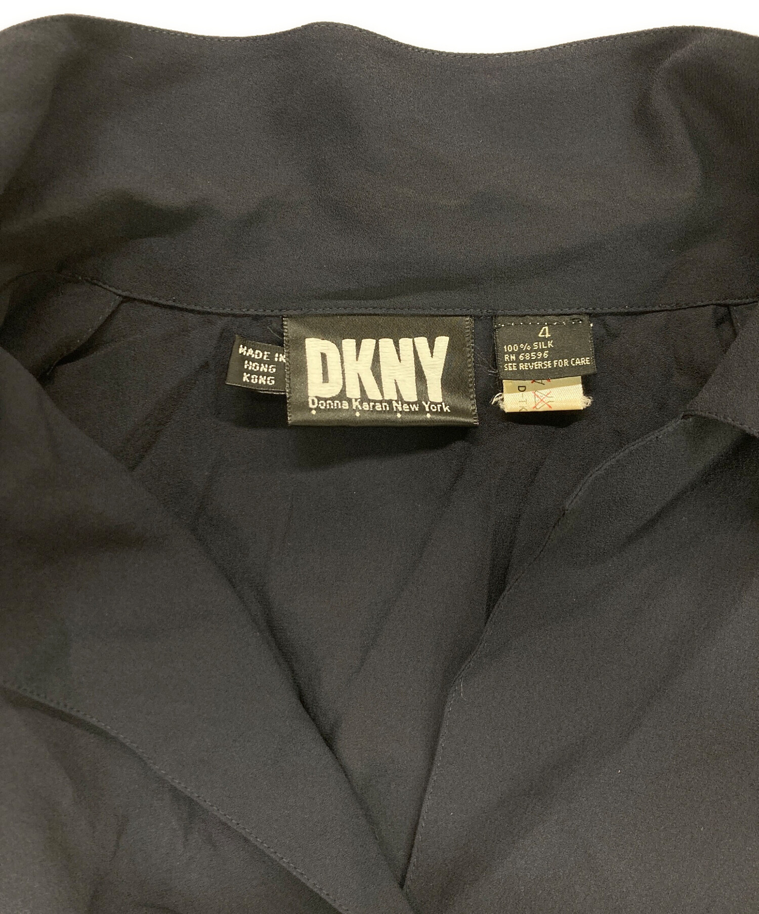 中古・古着通販】DKNY (ダナキャランニューヨーク) シルクレオタード 