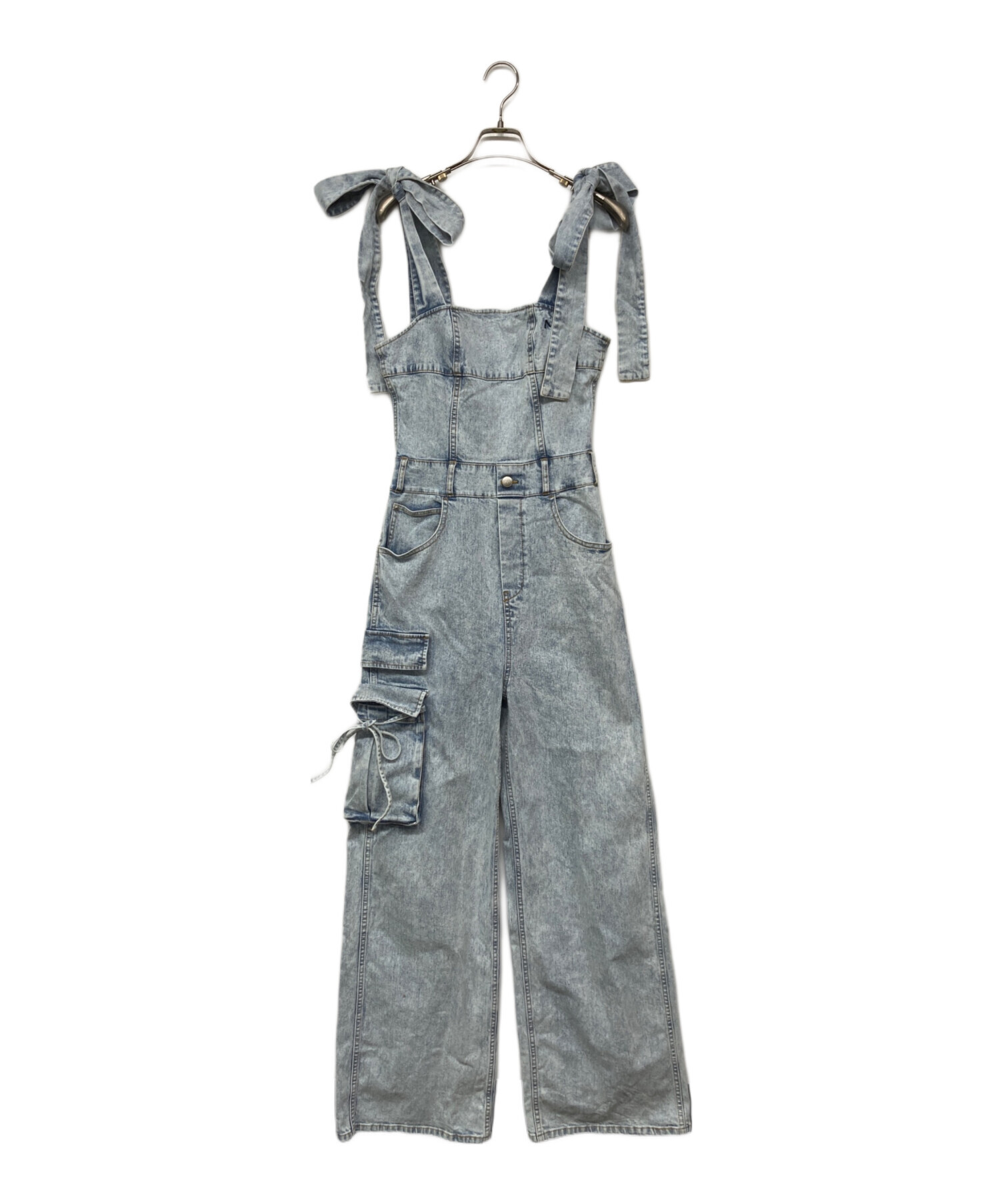 中古・古着通販】ANDMARY (アンドマリー) Nicola ribbon denim