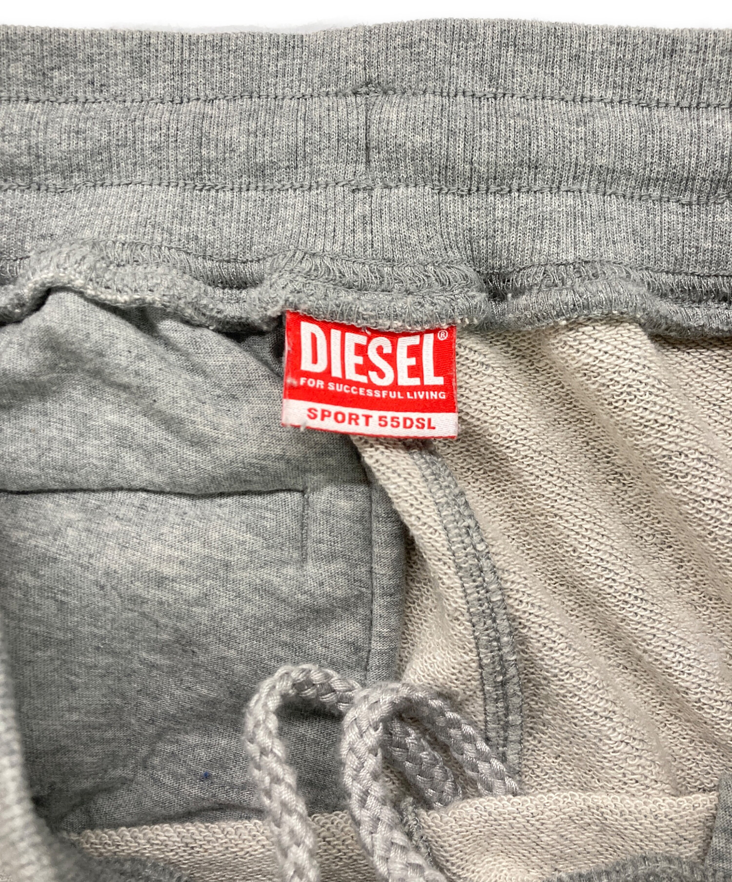 中古・古着通販】DIESEL (ディーゼル) サイドラインスウェットパンツ