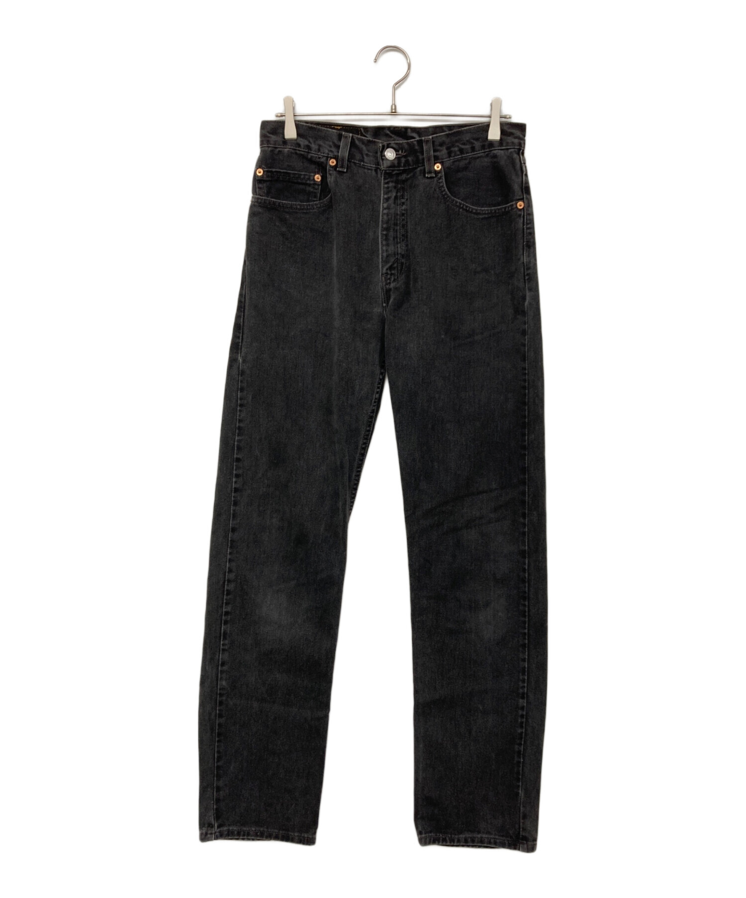 中古・古着通販】LEVI'S (リーバイス) デニムパンツ ブラック サイズ