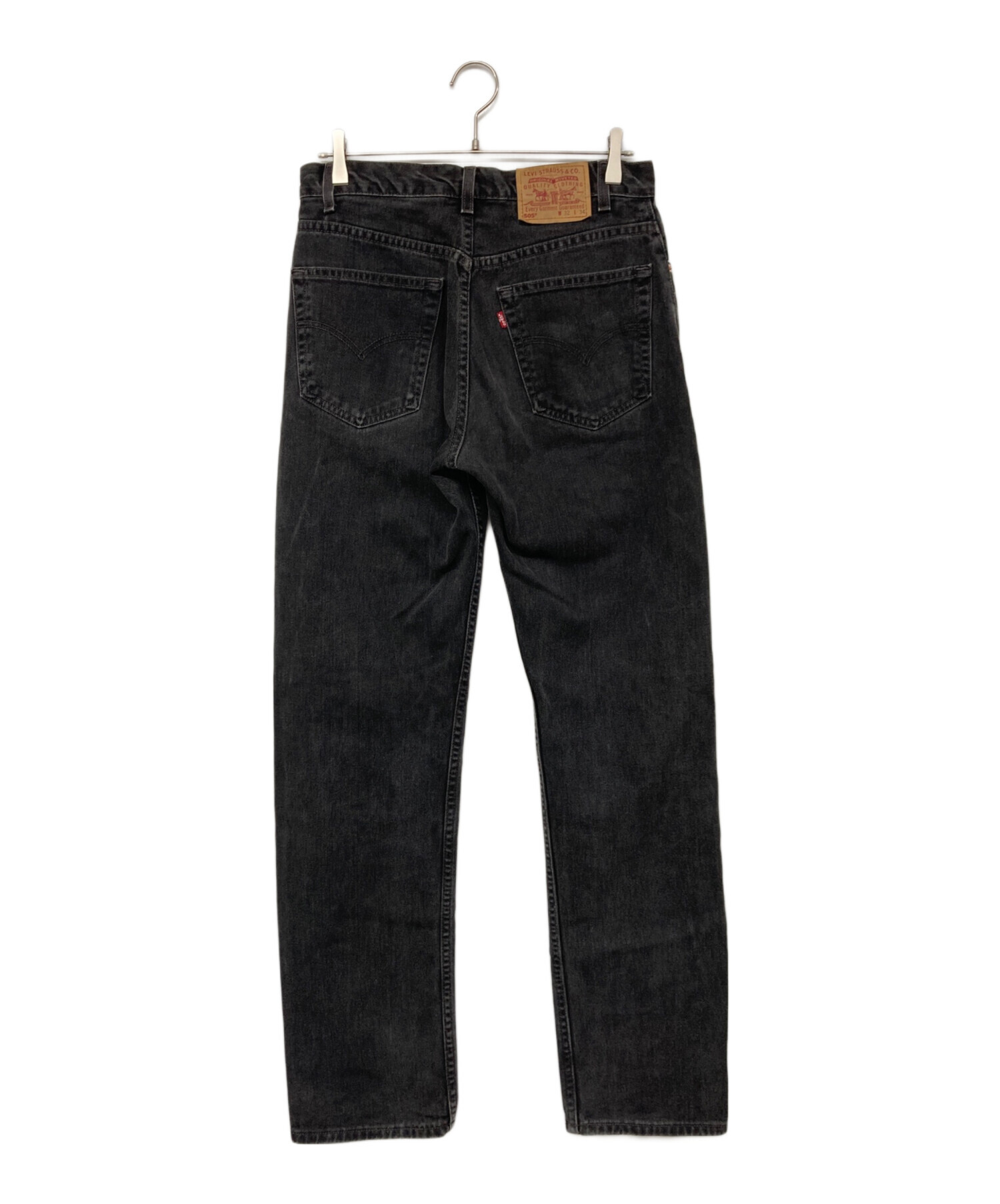 中古・古着通販】LEVI'S (リーバイス) デニムパンツ ブラック サイズ