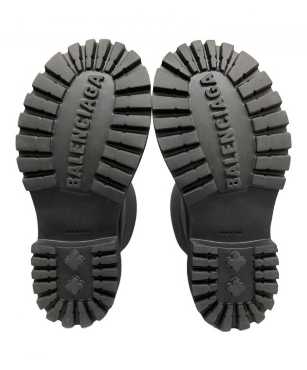 BALENCIAGA ラバー ブーツ 42 中古・古着通販】BALENCIAGA (バレンシアガ) ステロイドラバーブーツ