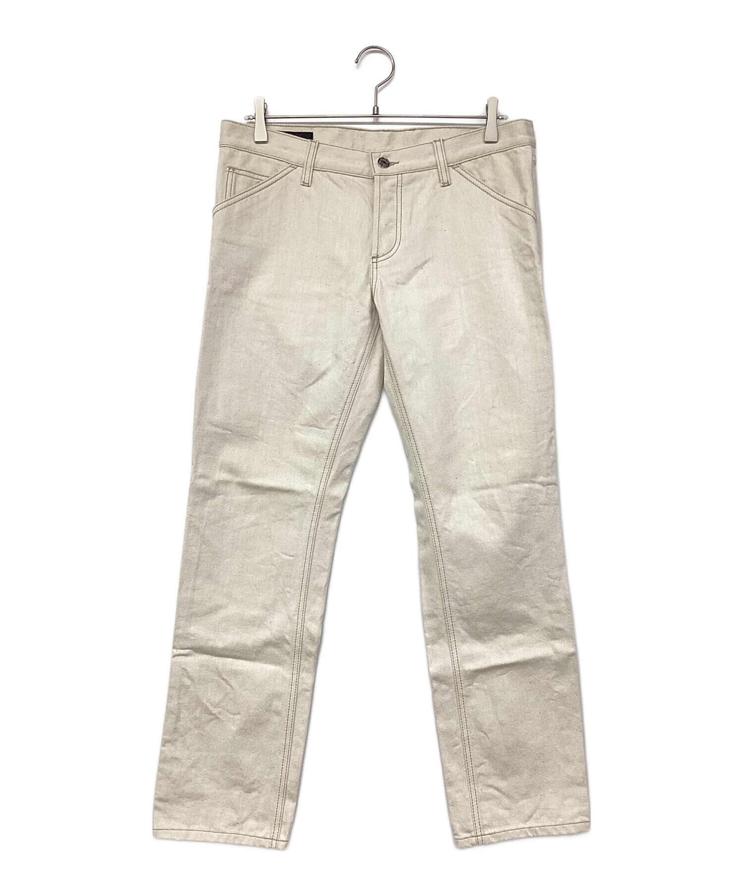 中古・古着通販】GUCCI (グッチ) パンツ ベージュ サイズ:48｜ブランド