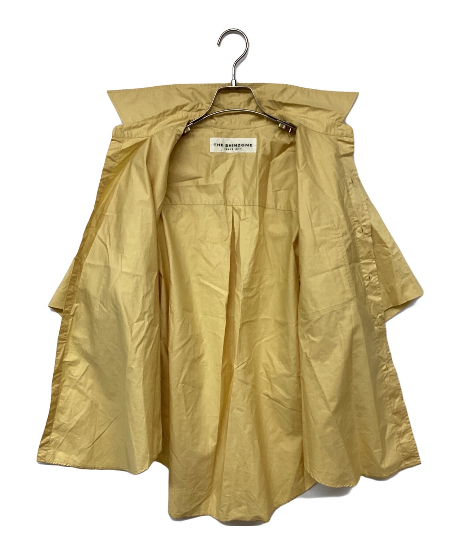 THE SHINZONE　シンゾーン　コットン ワイドスリーブ シャツ　日本製 中古・古着通販】THE SHINZONE (ザ シンゾーン) ワイドスリーブシャツ