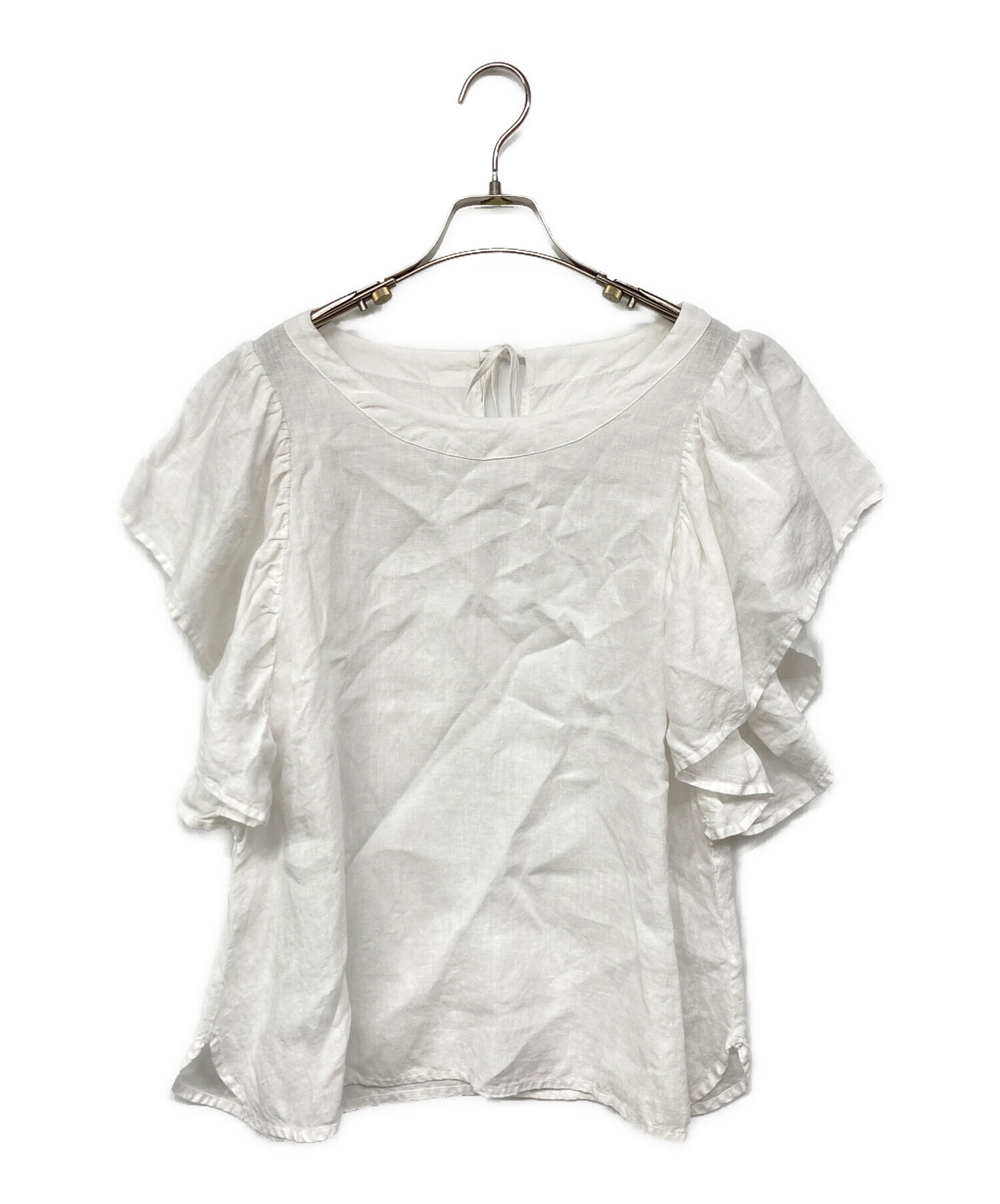 中古・古着通販】CLOTH&CROSS (クロスアンドクロス) リネンブラウス 