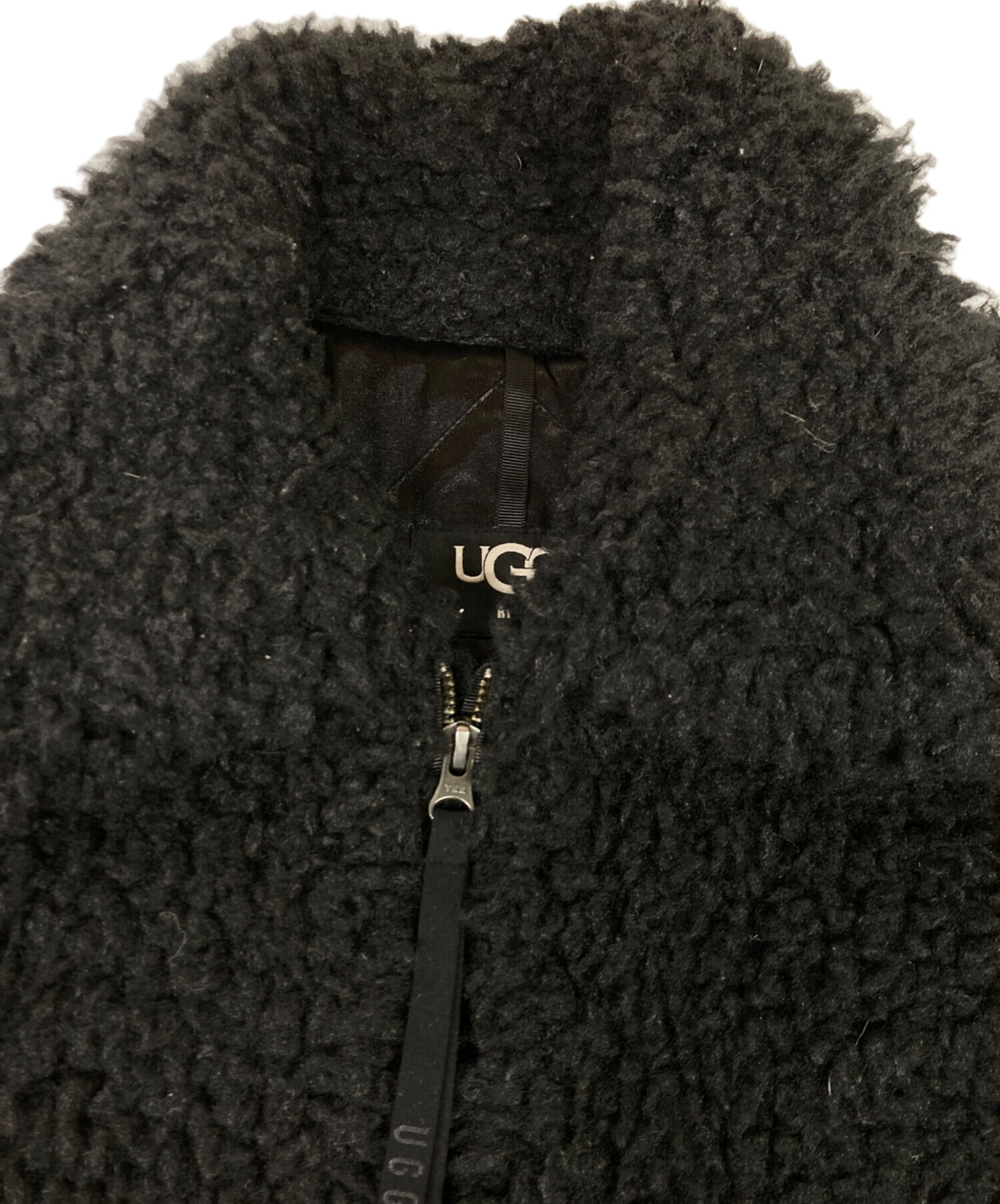 中古・古着通販】UGG (アグ) MAEVE SHERPA JACKET ブラック サイズ:S