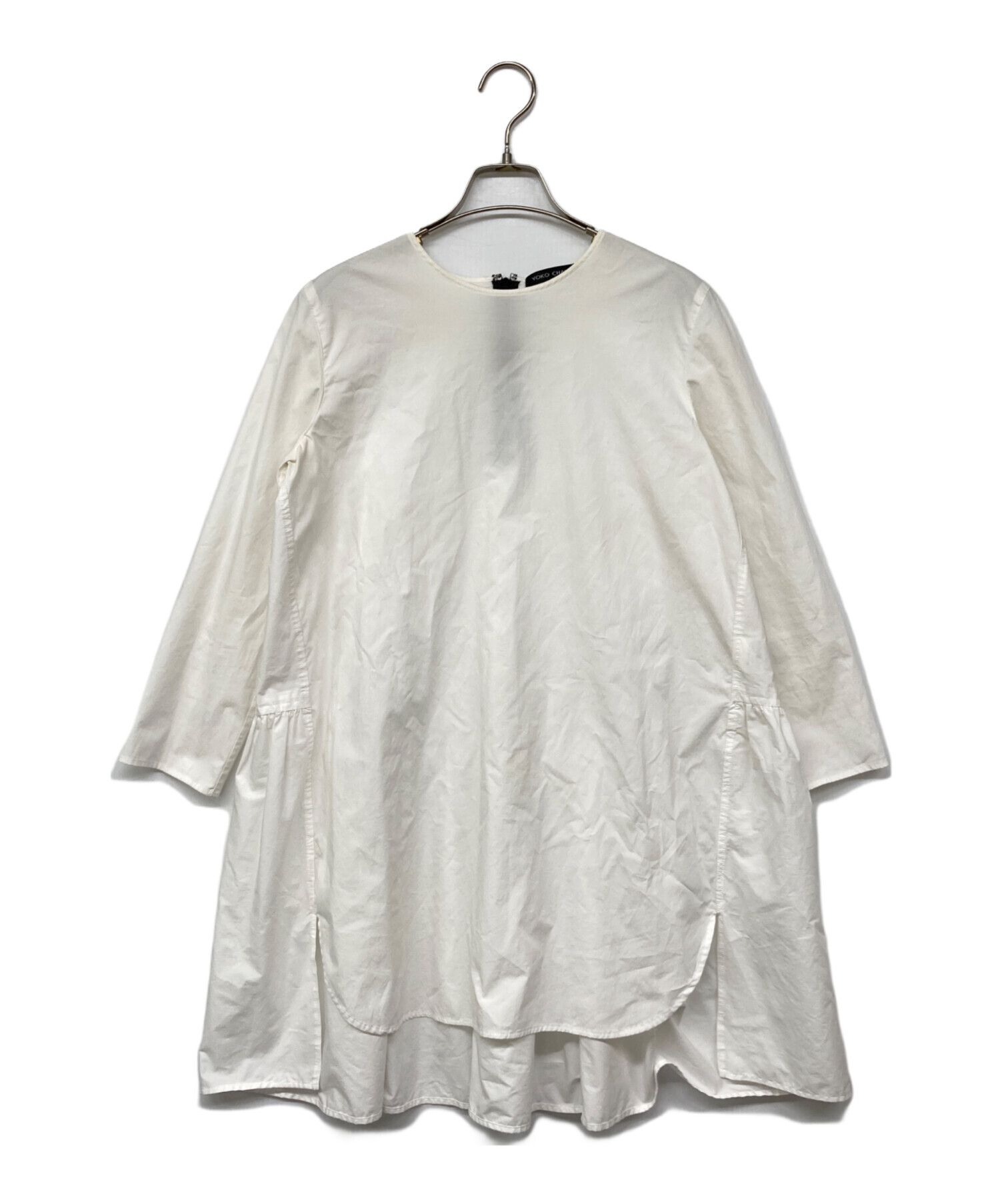 YOKO CHAN ヨーコチャン バックティアードブラウス