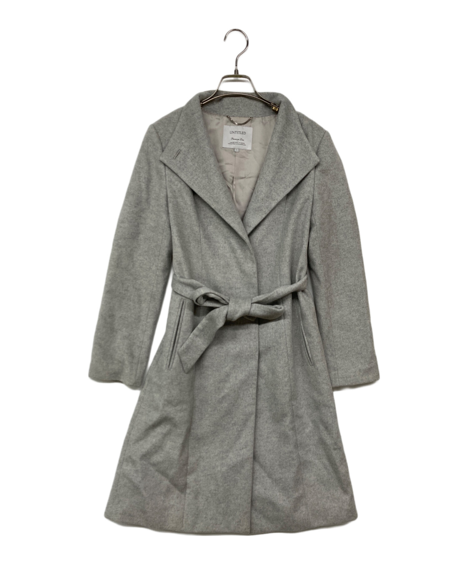 中古・古着通販】UNTITLED (アンタイトル) 2WAY衿 スタンドカラー