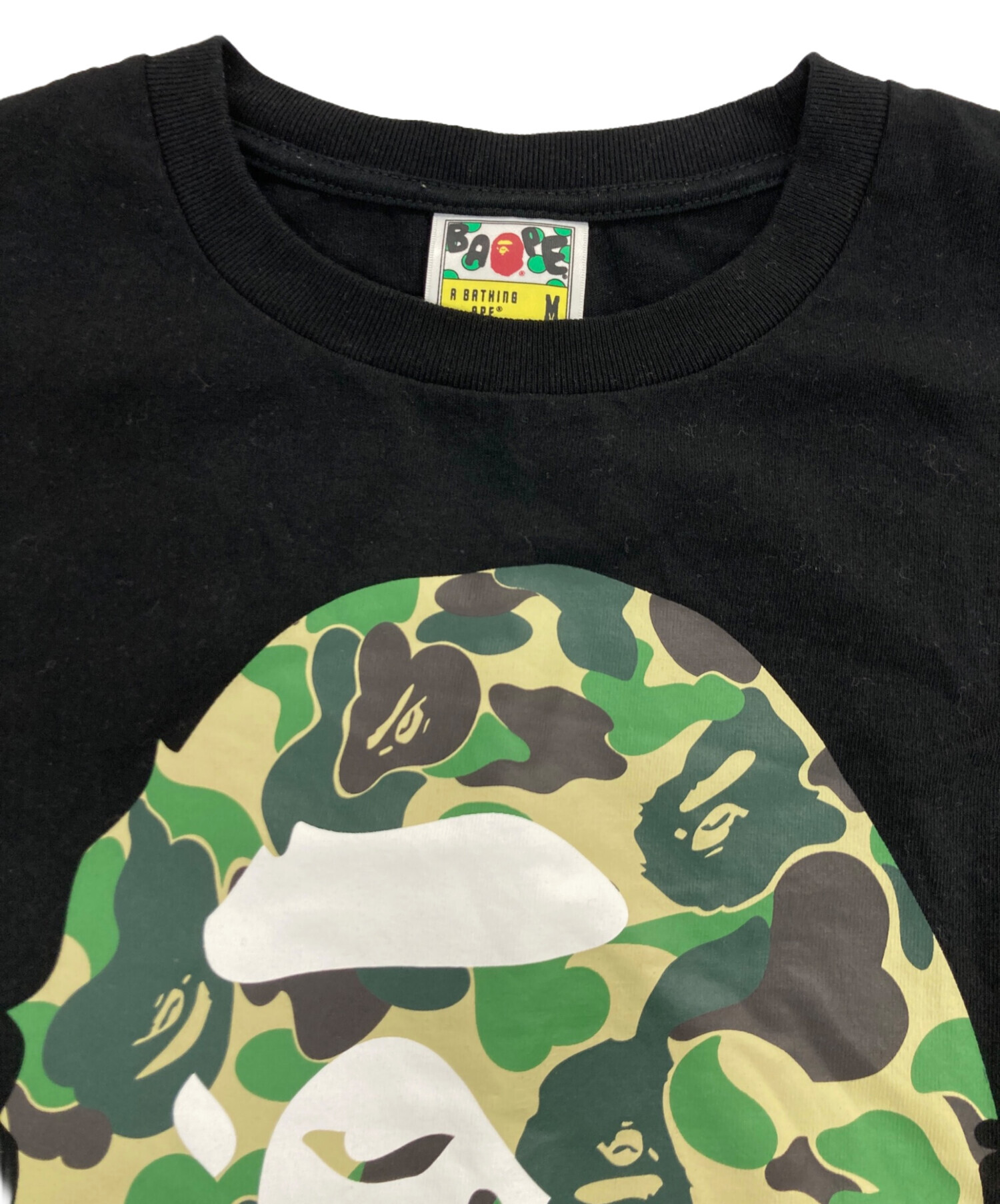 A BATHING APE エイプ Tシャツ グリーンプリント EC-CLASS 【公式通販】