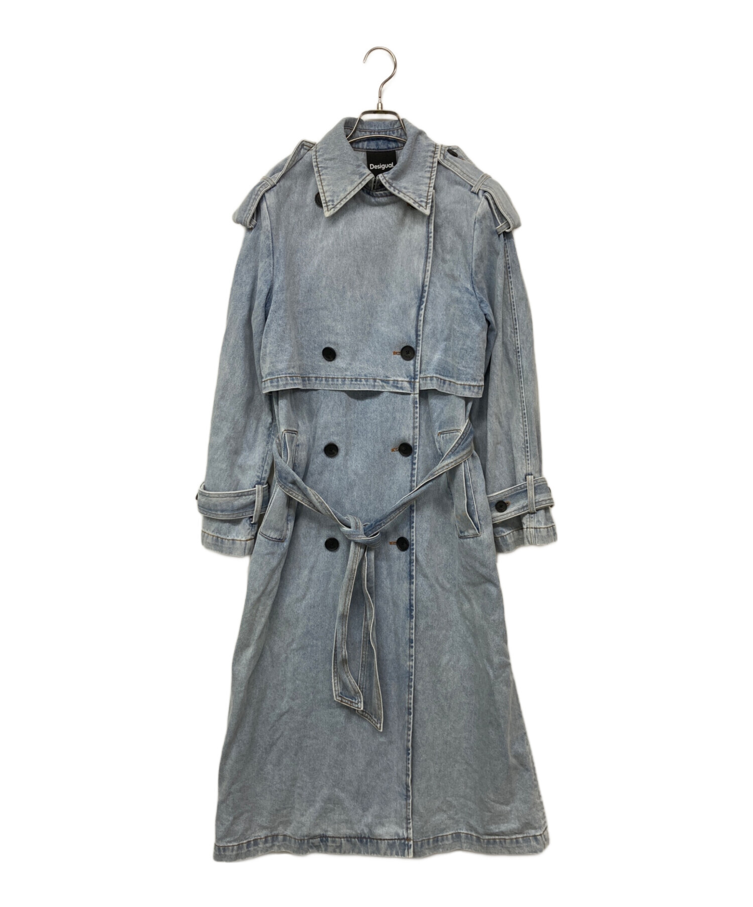 中古・古着通販】Desigual (デシグアル) Denim trench coat/デニム