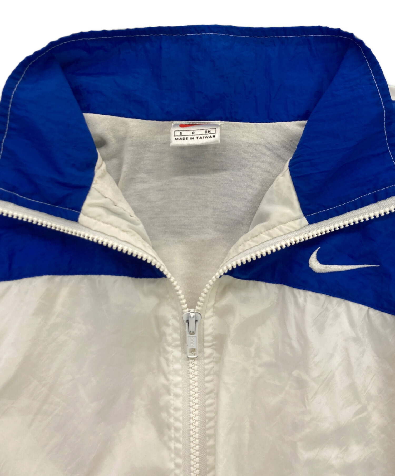 中古・古着通販】NIKE (ナイキ) 90'Sナイロンジャケット ブルー サイズ