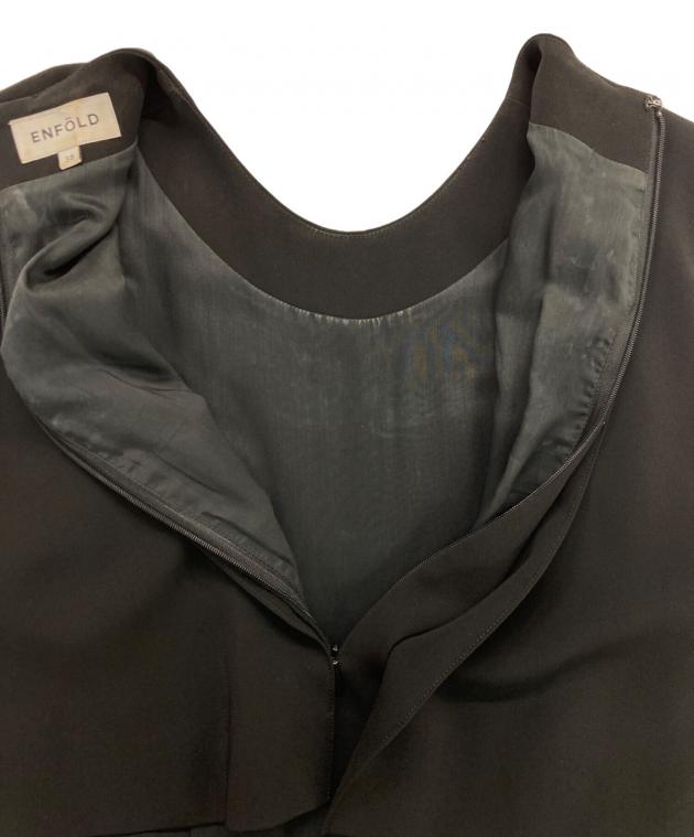 中古・古着通販】ENFOLD (エンフォルド) オールインワン ブラック