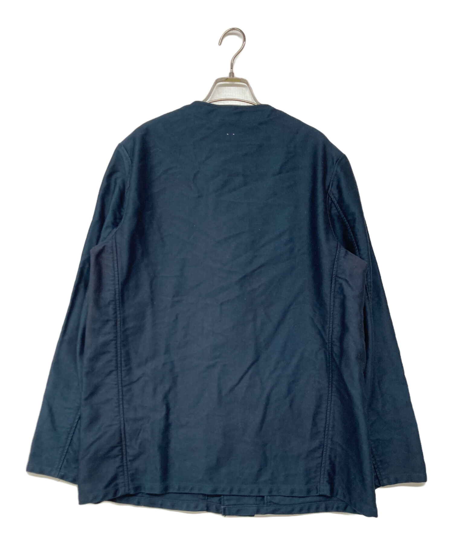 中古・古着通販】OUTIL (ウティ) ノーカラーモールスキンジャケット