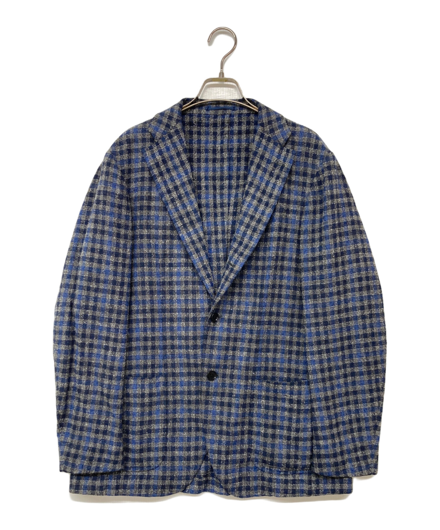 リングジャケットRing Jacket jacket（カラーブラウン）（メンズファッション）の通販 楽天市場】ring テーラードジャケット ネービーチェック柄 ジャケット・アウター