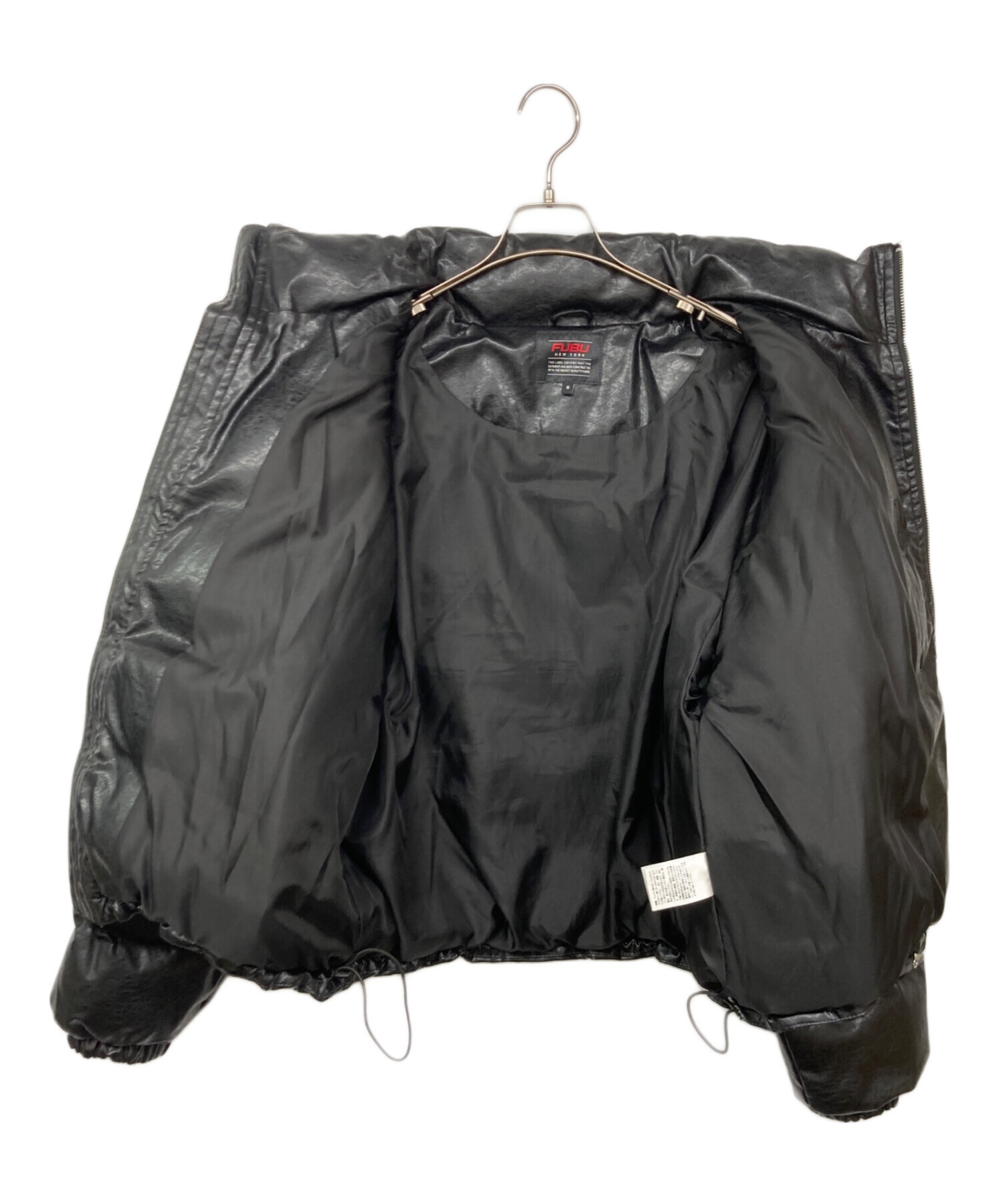 中古・古着通販】FUBU (フブ) エコパファージャケット ブラック サイズ