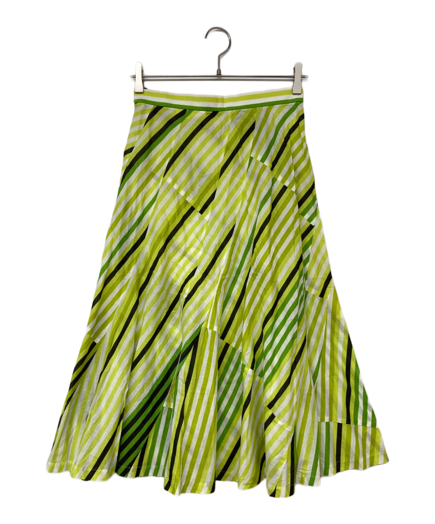 90s COMME des GARCONS ストライプ ボリュームラップスカート 90s COMME des GARCONS ストライプ ボリュームラップスカート 90s