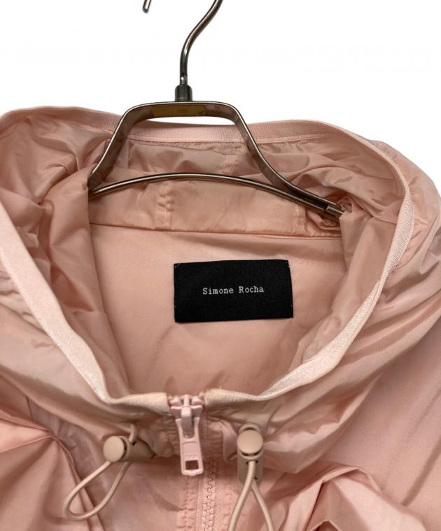 【Simone Rocha】ナイロン アップリケ クロップド ジャケットPINK Simone Rocha】ナイロン アップリケ クロップド ジャケットPINK PA