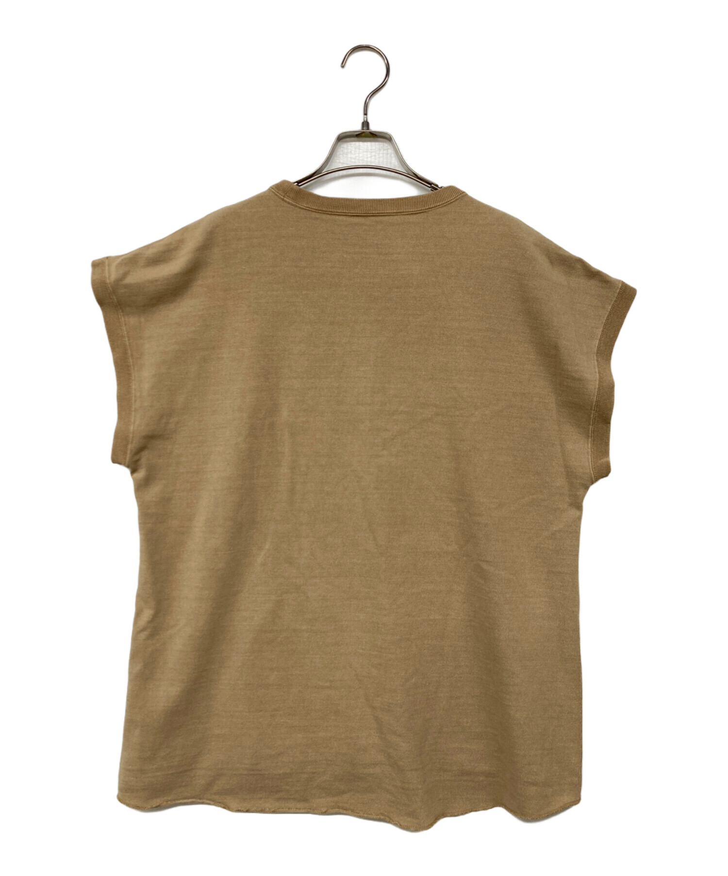 Deuxieme Classe Fine Tシャツ ブラウンRefinement Tシャツ（Tシャツ