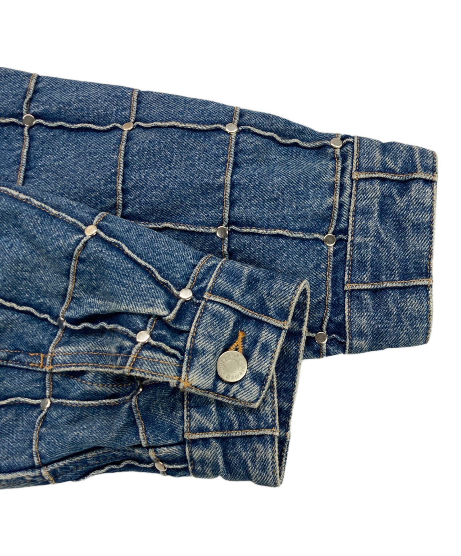 中古・古着通販】Supreme (シュプリーム) Studded Seam Denim Trucker