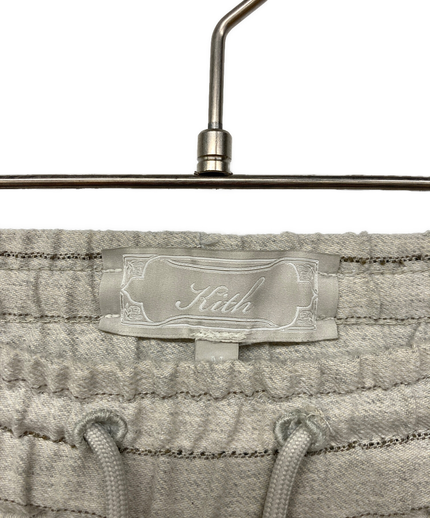 中古・古着通販】KITH (キス) ストライプパンツ ベージュ サイズ:M