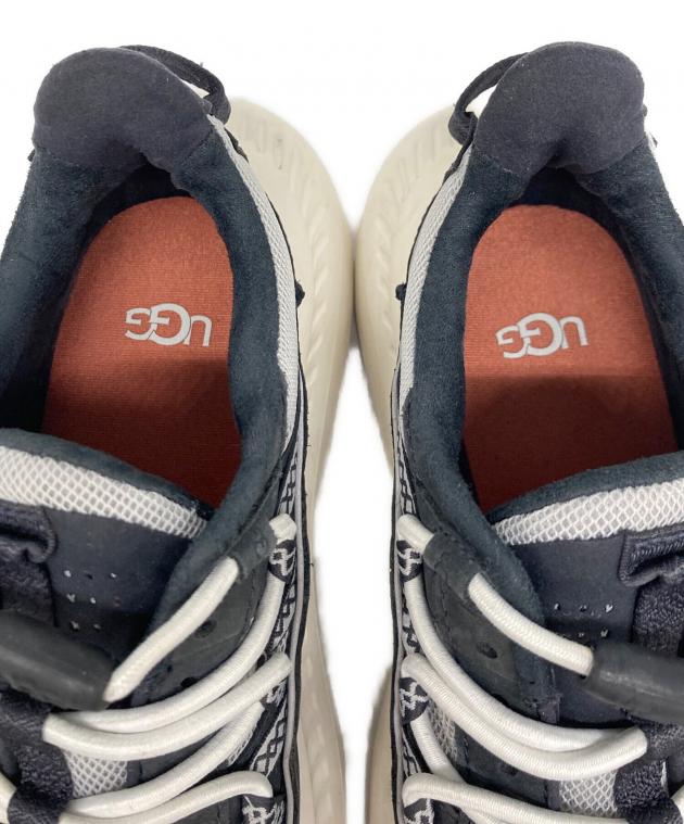 中古・古着通販】UGG (アグ) 厚底スニーカー ブラック サイズ:23