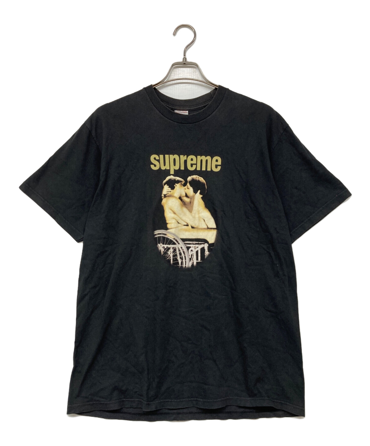 中古・古着通販】SUPREME (シュプリーム) Kiss tee ブラック サイズ:L 