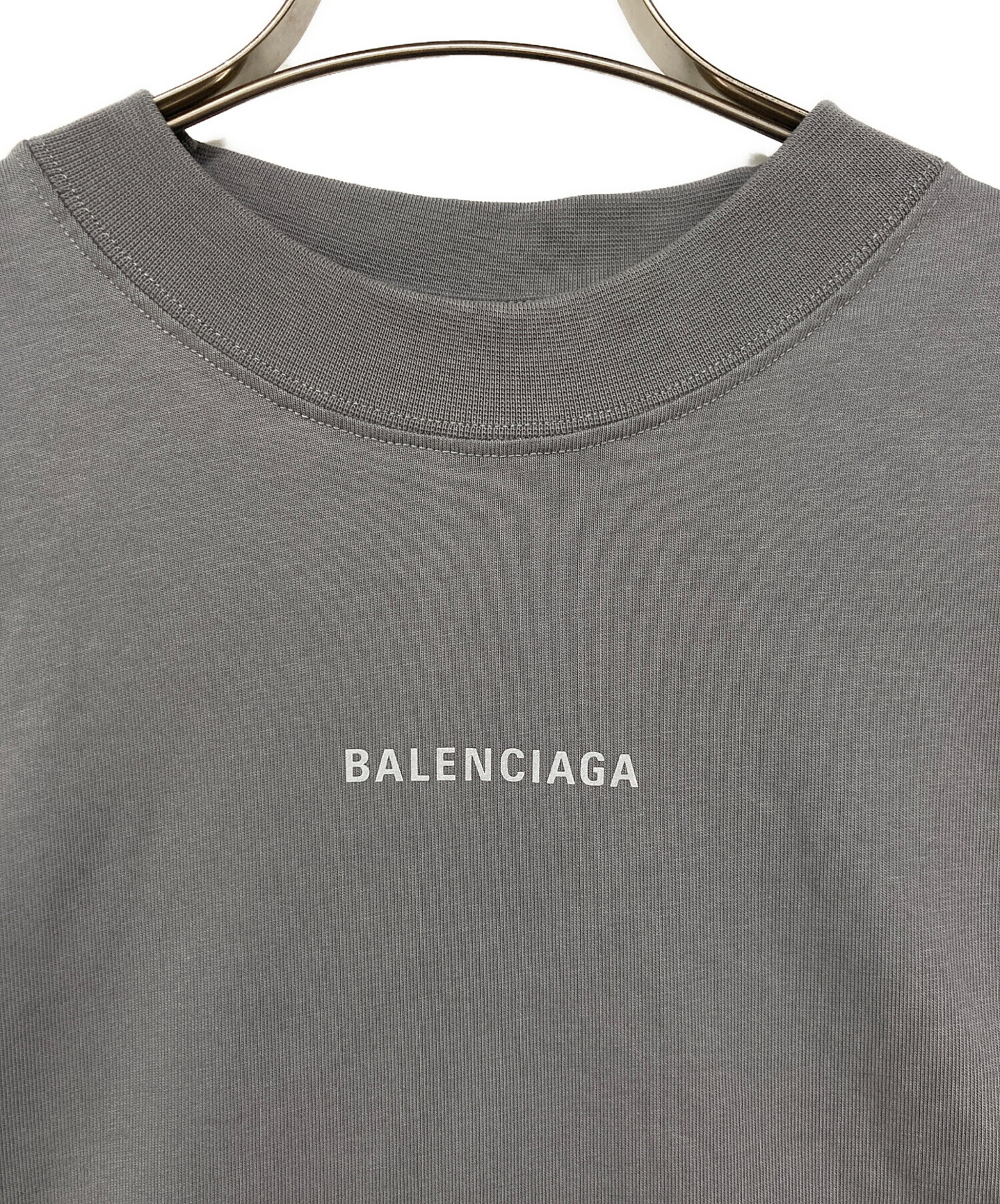 バレンシアガ★Tシャツ★グレー★XSサイズ BALENCIAGA（バレンシアガ）Tシャツ・カットソー グレー サイズ:XS