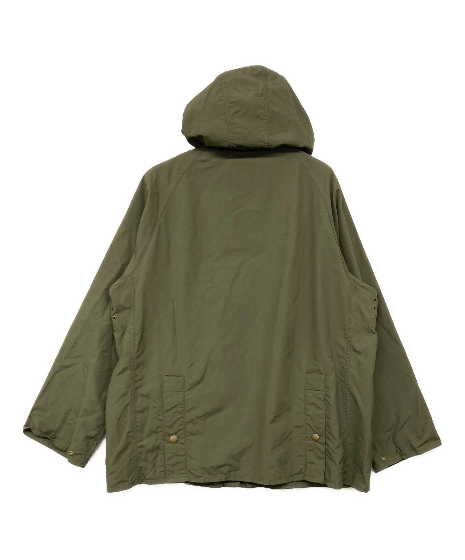 中古・古着通販】Barbour (バブアー) ナイロンフードブルゾン グリーン 