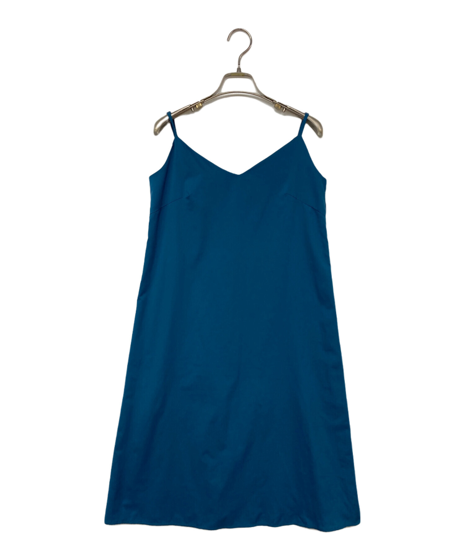 FRAY I.D フレイアイディー ワンピース 1 ブルー レディース 中古・古着通販】FRAY ID (フレイ アイディー) ヴィンテージナロー