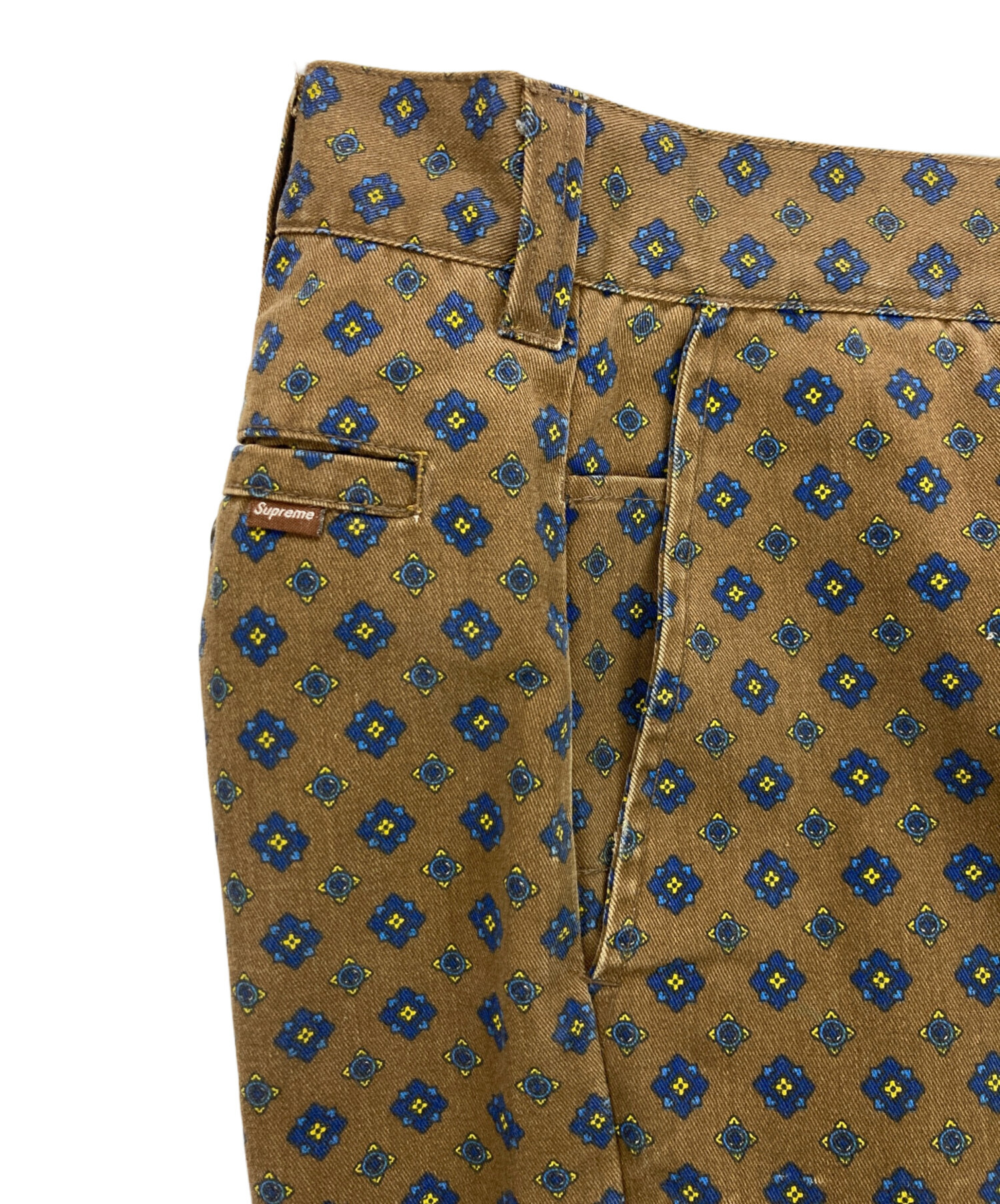 中古・古着通販】SUPREME (シュプリーム) フラワーワークパンツ 