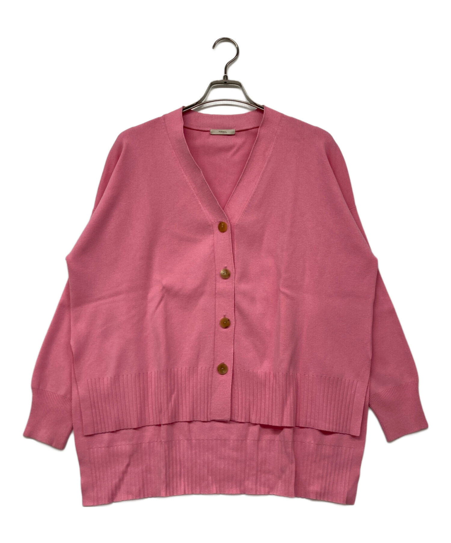中古・古着通販】LE PHIL (ル フィル) オーバーサイズカーディガン