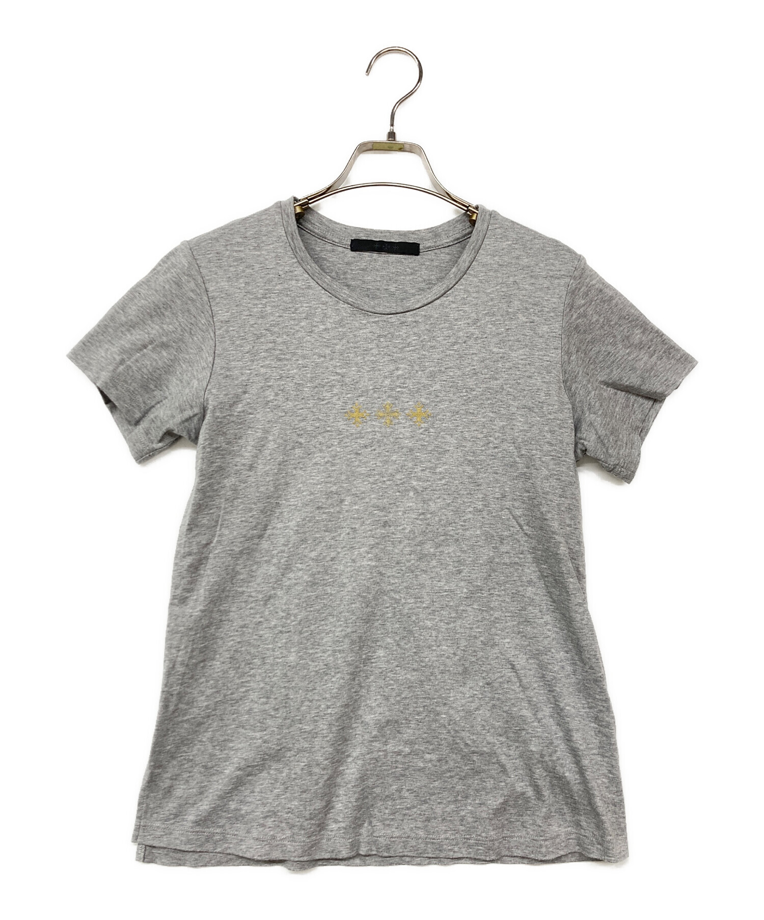 中古・古着通販】TATRAS (タトラス) ロゴプリントTシャツ グレー
