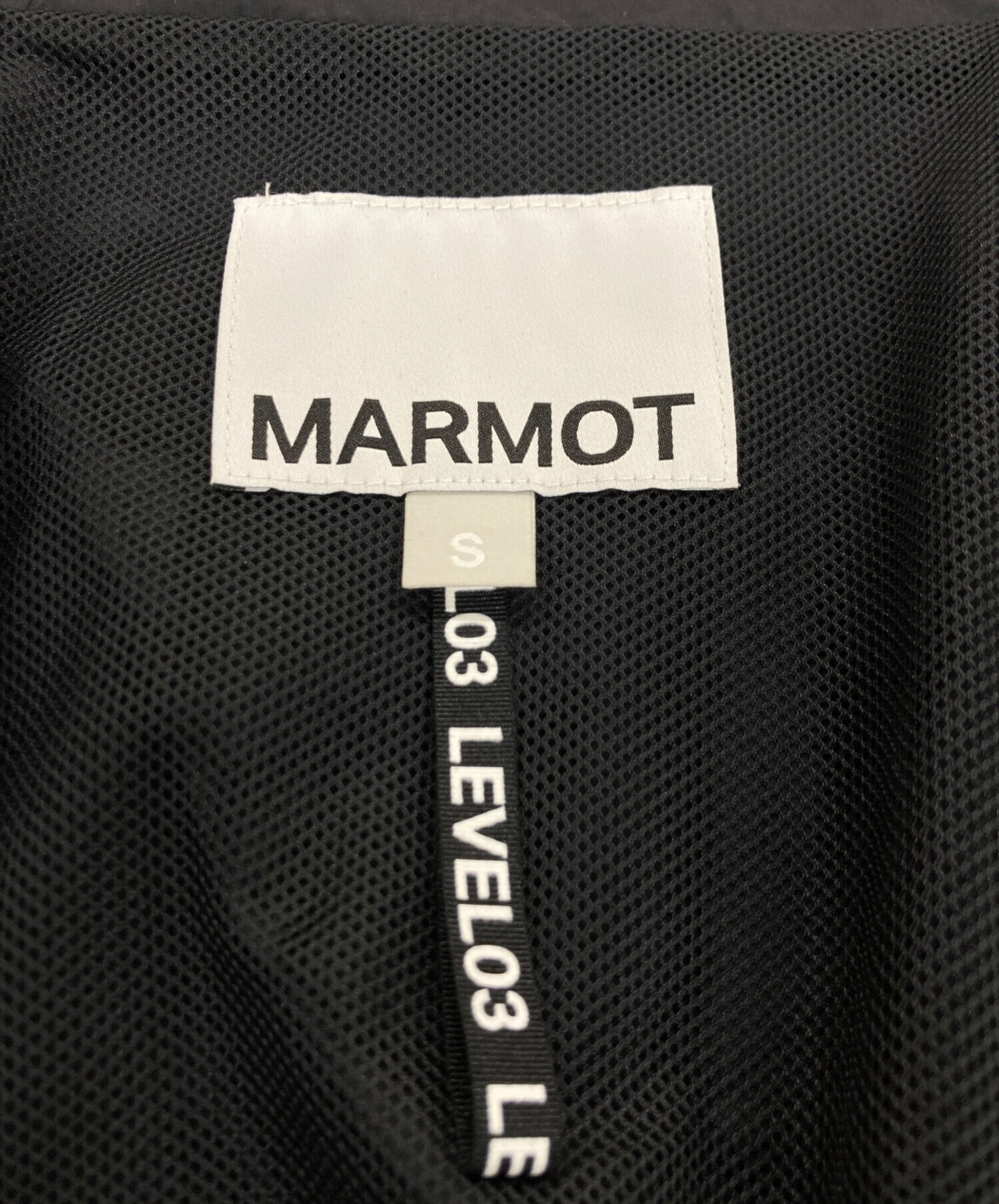 マーモットキャピタル ブラック 黒 新品 完売品 S タグ付 【公式通販】