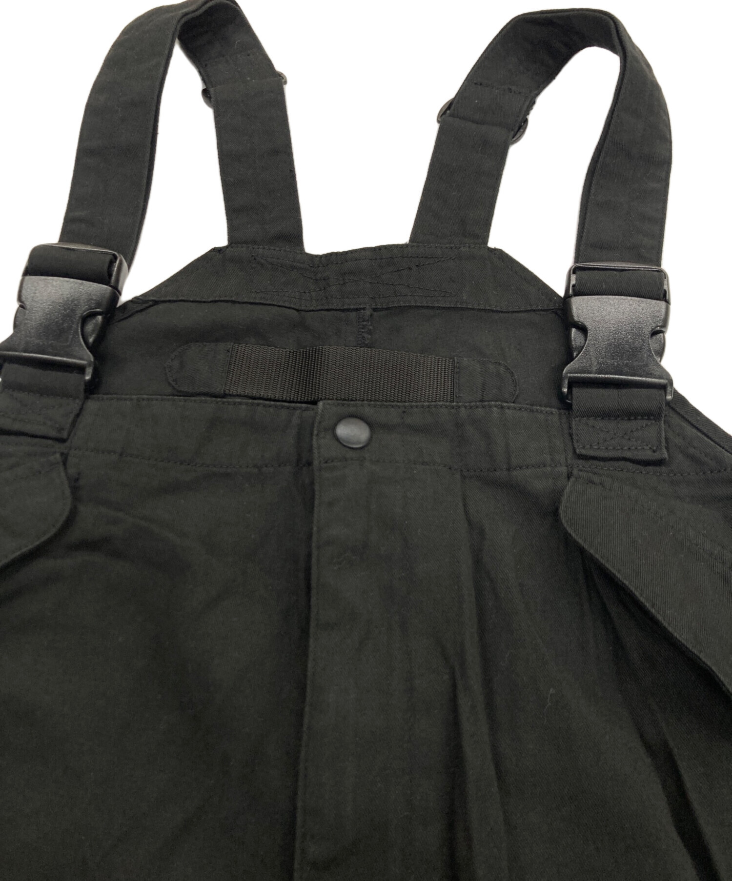 GORDON MILLER ブラックオーバーオール GORDON MILLER オーバーオール サロペット MILLER（ゴードン