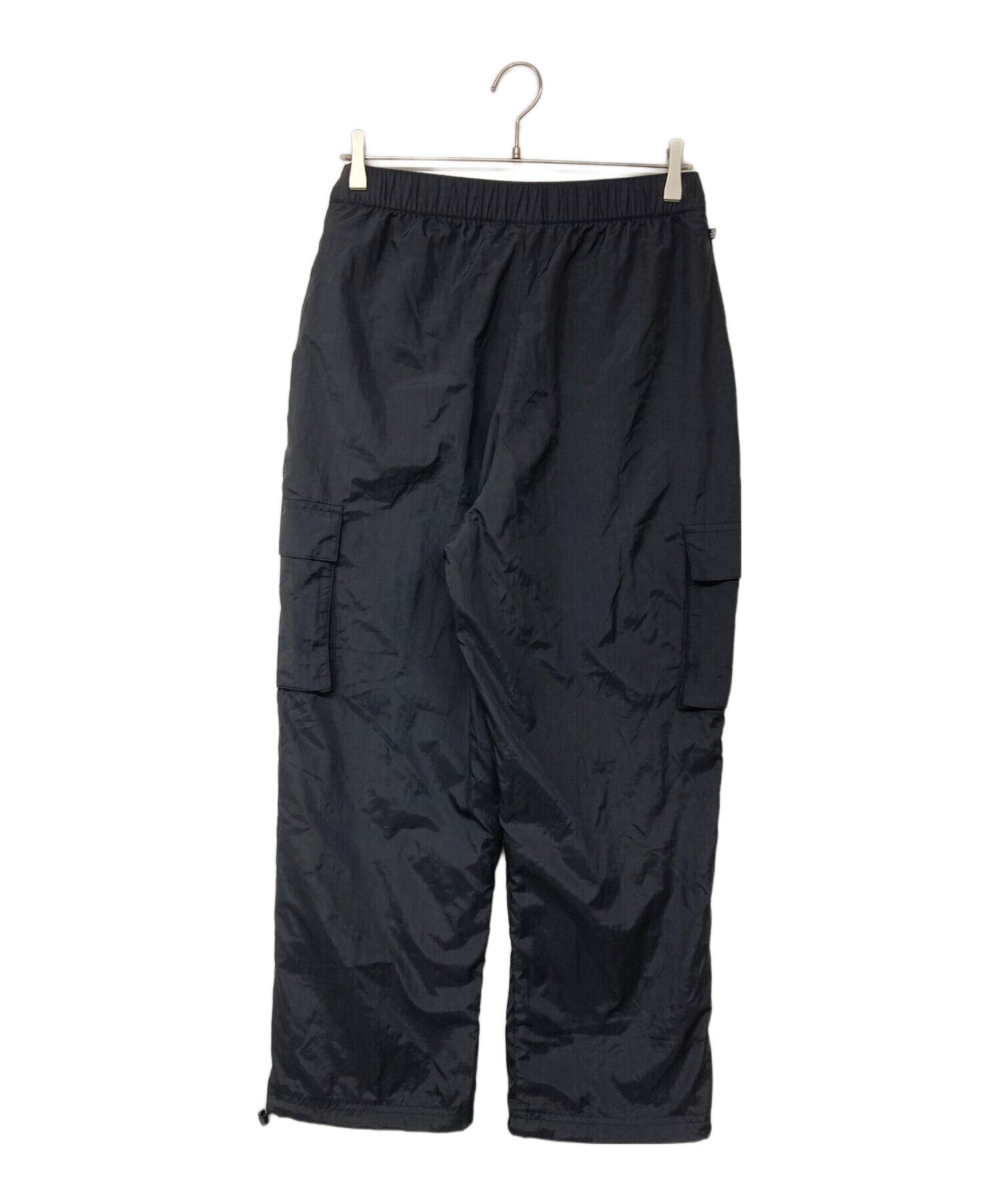 中古・古着通販】adidas (アディダス) ナイロンカーゴパンツ ブラック